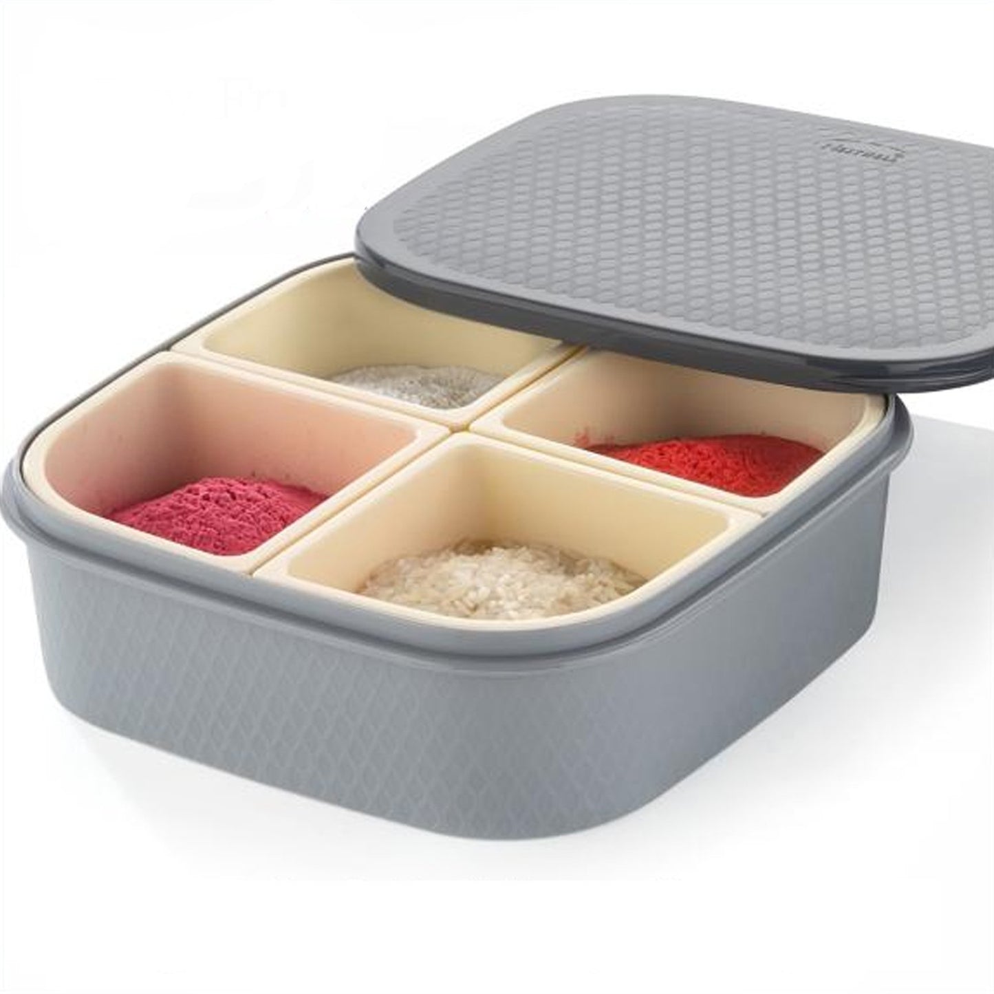 Dry Fruit Storage Box with Transparent Lid, BPA-Free Plastic, Multipurpose Serving Container