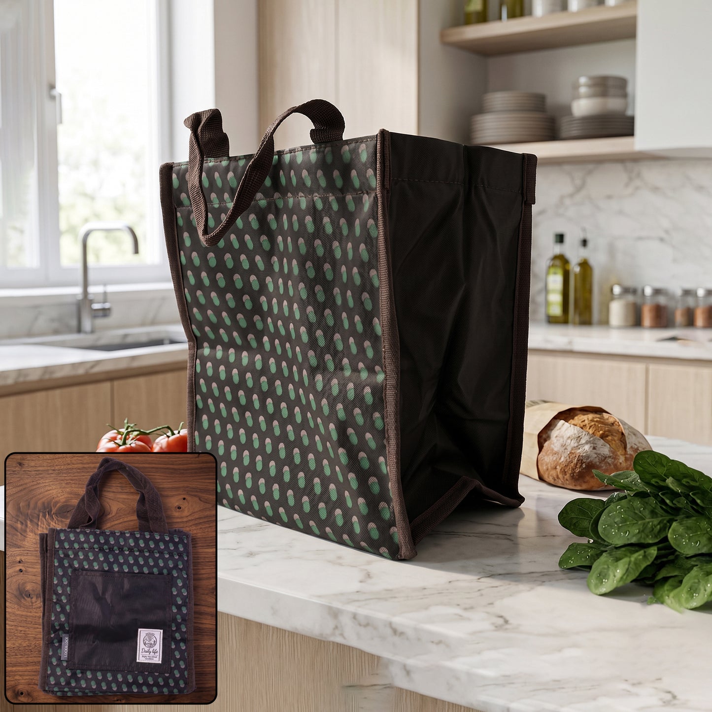 Reusable Multipurpose Carry Bag (1 Pc 23x22 Cm)