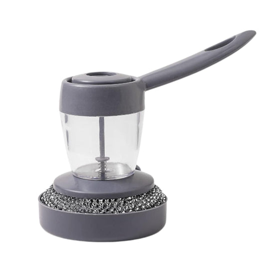 Handheld Soap Dispenser with Scrub