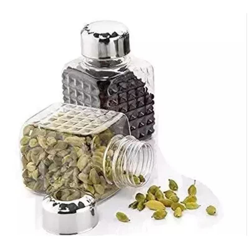 Revolving Spice Rack, 24 Square Containers, 360-Degree Rotation, 40 x 30 x 28 cm
