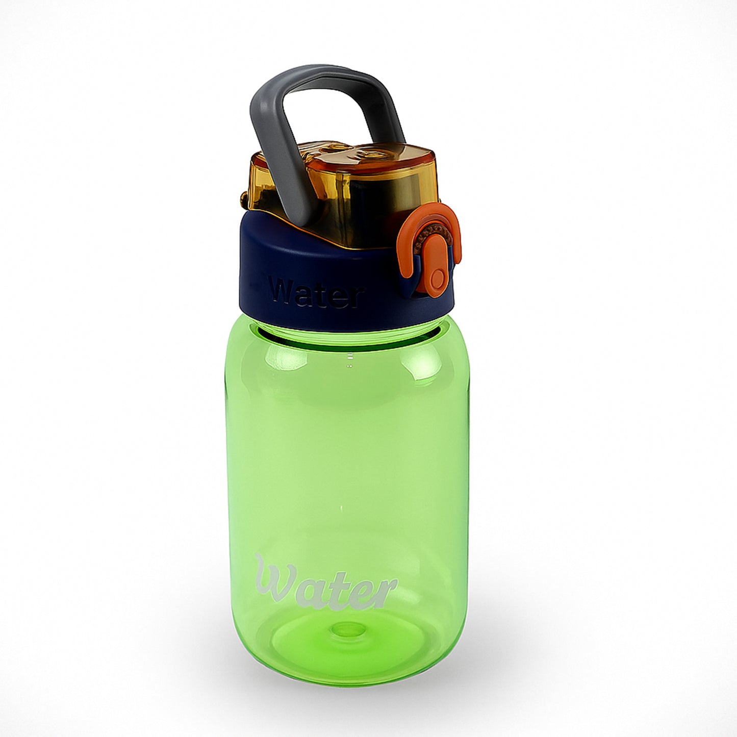 Fruit Infuser Water Bottle, 600ml, BPA-Free, Leak-Proof Flip Lock Lid with Handle