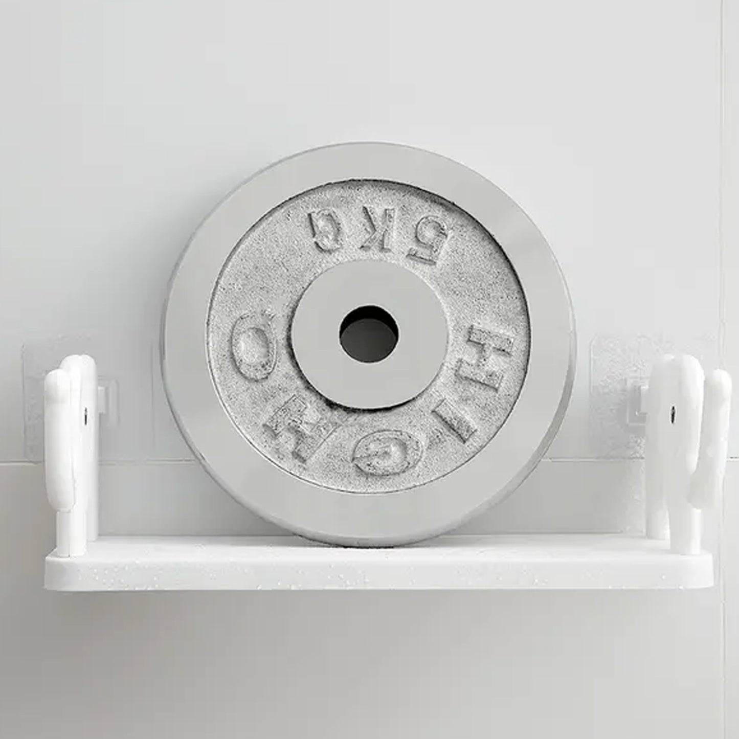 Wall Mounted Elephant Storage Shelf, 35 cm x 15 cm, No-Drill Installation, Decorative Floating Shelf for Kitchen, Bathroom, Bedroom