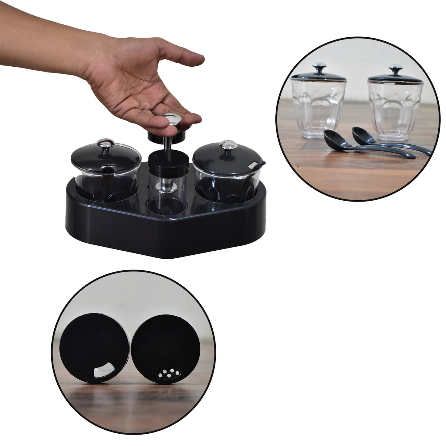 Airtight Spice Storage Box β Multipurpose Kitchen Organizer (200ml Capacity)