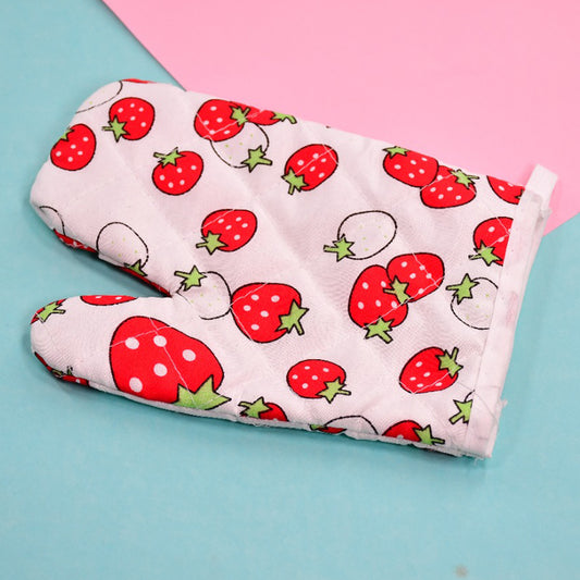 Designer Multicoloured Oven Mitt & Pot Holder