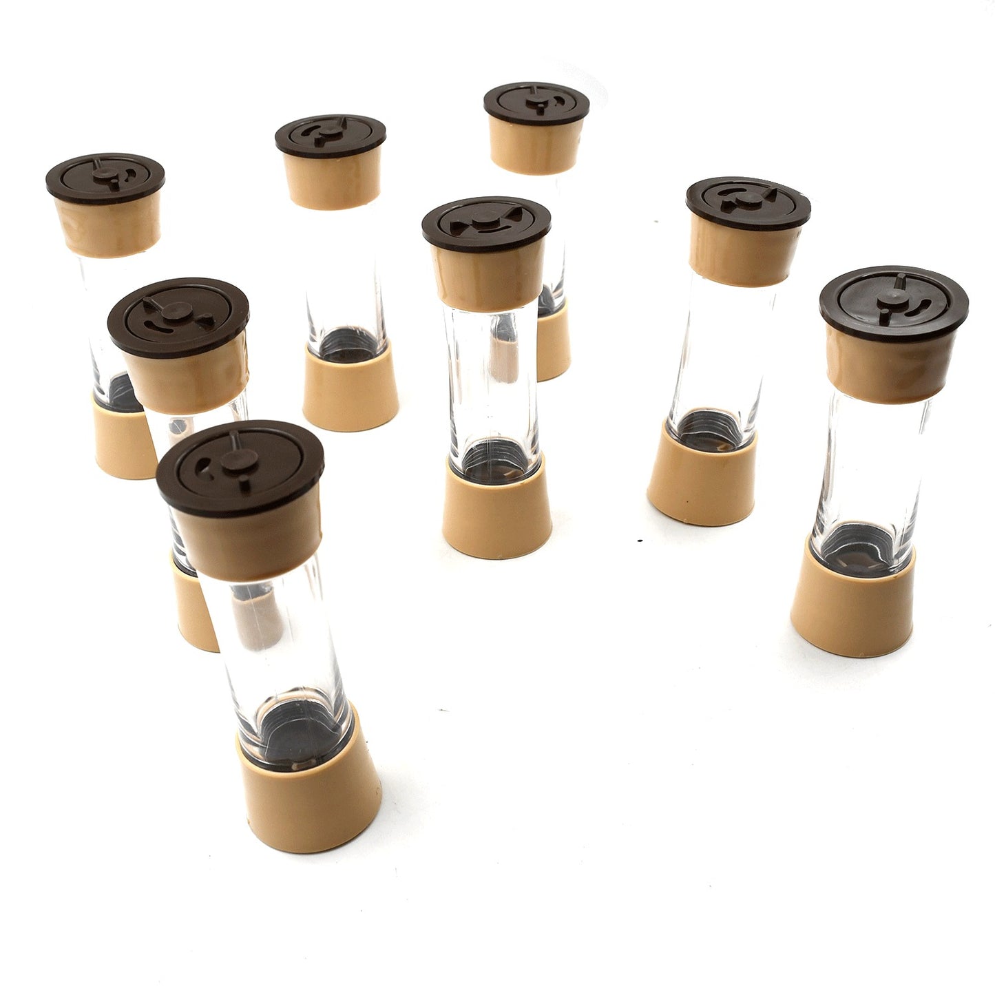 360 Revolving Spice Rack with 8 Jars - Convenient, Stylish, and Perfect for Your Kitchen & Dining Table