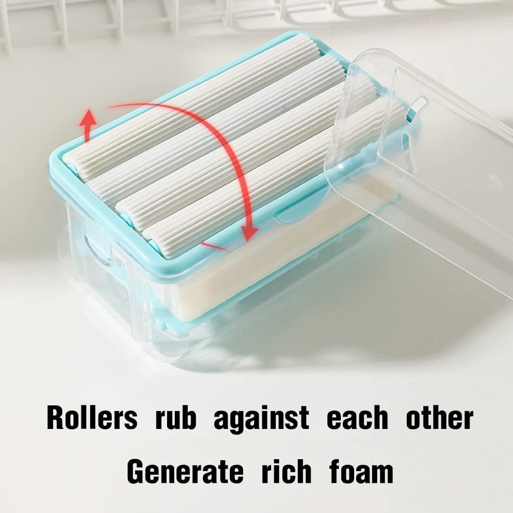 2-in-1 Soap Roller with Case for Cloth Washing ๐งผโจ