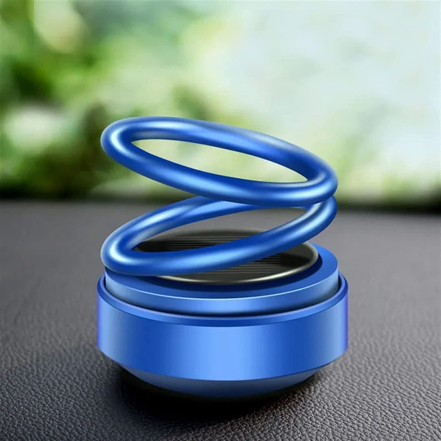 Solar-Powered 360° Rotating Car Aroma Diffuser – Elegant & Eco-Friendly Air Freshener