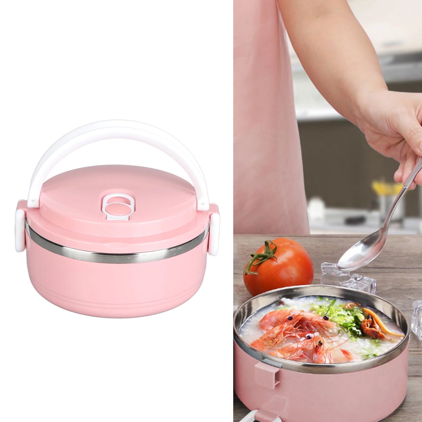 Multi-Layer Stainless Steel Hot Lunch Box