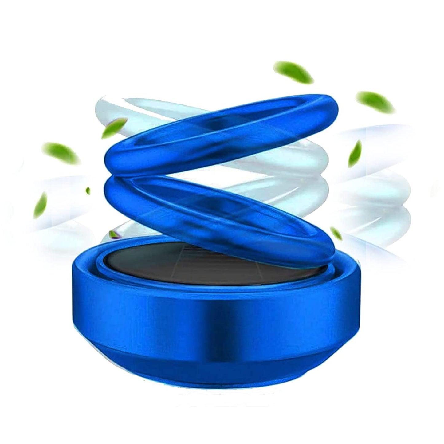 Solar-Powered 360° Rotating Car Aroma Diffuser – Elegant & Eco-Friendly Air Freshener