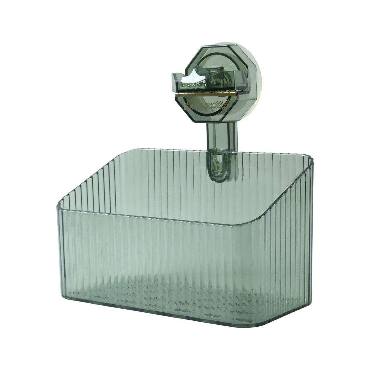 Multipurpose Transparent Wall Mounted Storage Box For Bathroom  Kitchen (1 Pc)