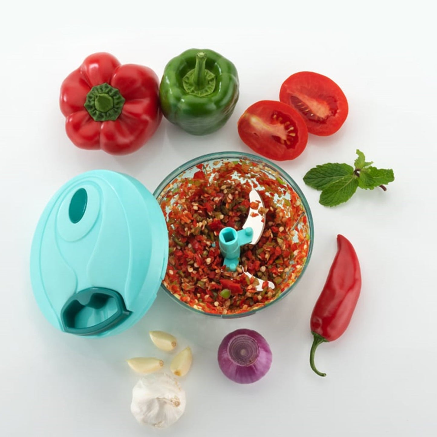 Handy Mini Vegetable Chopper – Efficient & Easy-to-Use Kitchen Essential
