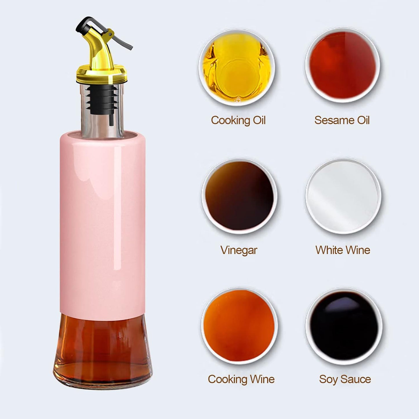 300 ML Olive Oil Dispenser Bottle - Leakproof & Non-Drip Spout