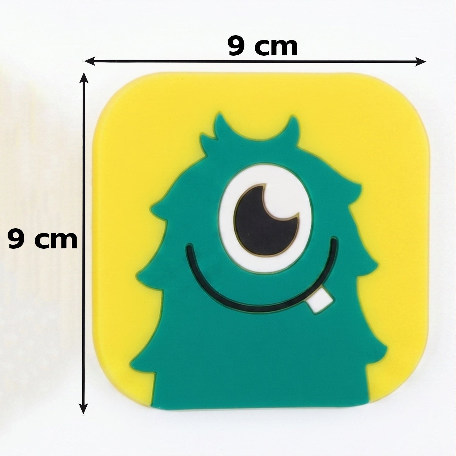 Silicone Coasters  Fun Monster Design With Heat Resistance