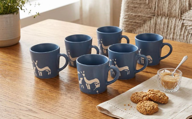 White Animal-Inspired Design Beverage Mugs for Tea, Coffee, Espresso, Green Tea & Daily Use