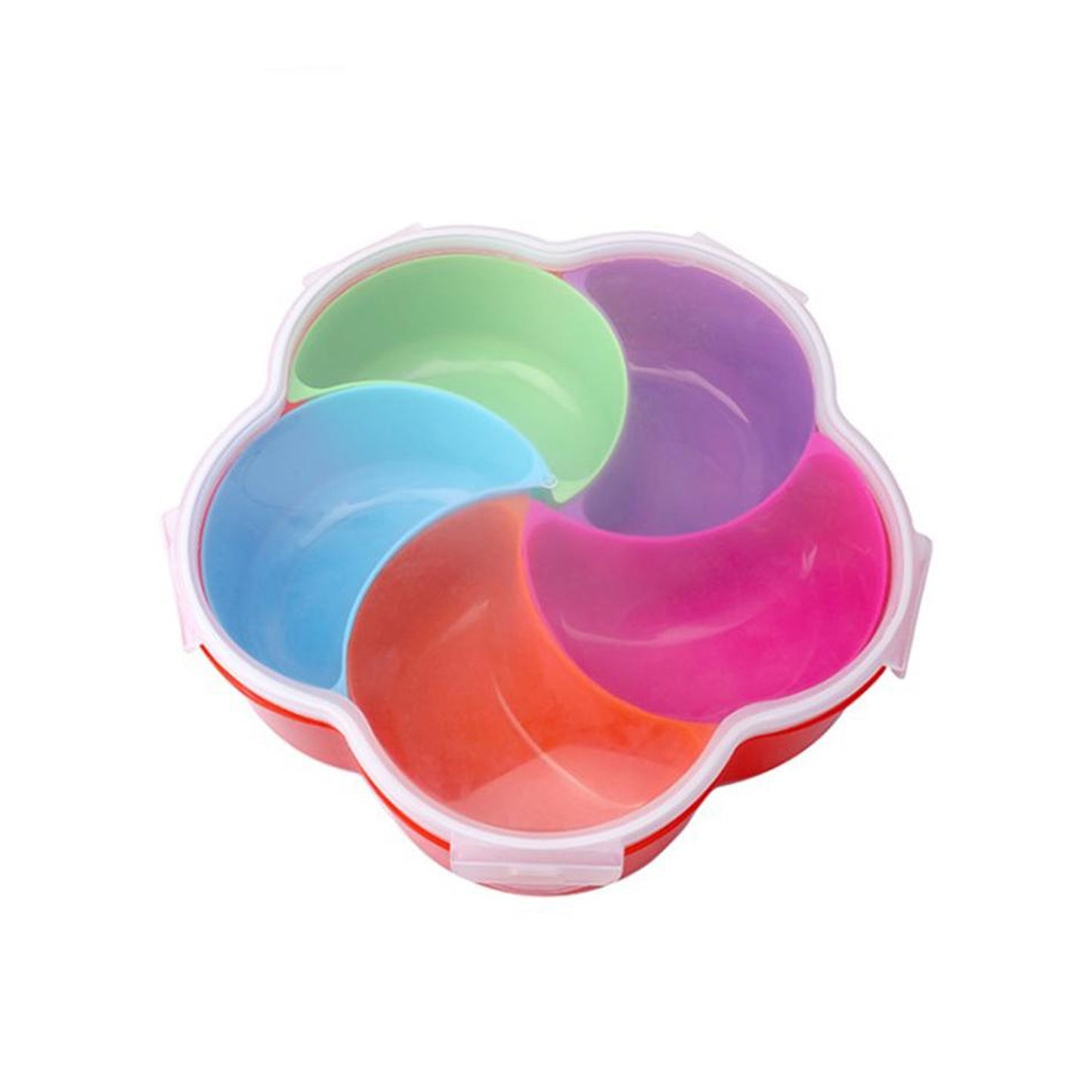 5-Compartment Party Food Storage Snack Box