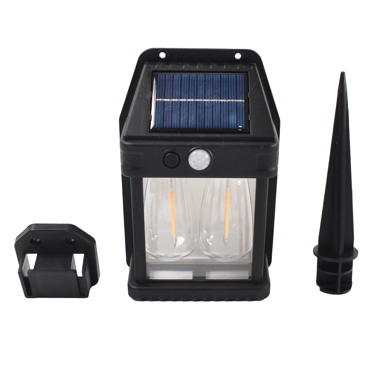 18W Solar Wall Light with Motion Sensor | Dual Modes & Dusk-to-Dawn Feature | Waterproof Outdoor Wall Lamp for Porch, Fence, Garden, Deck – Warm White LED (1 Pc)