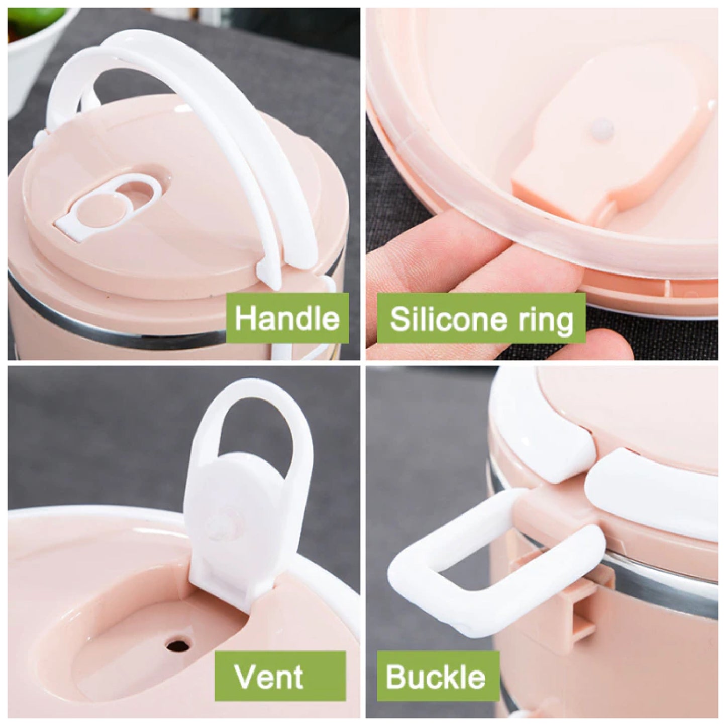 Multi-Layer Stainless Steel Hot Lunch Box