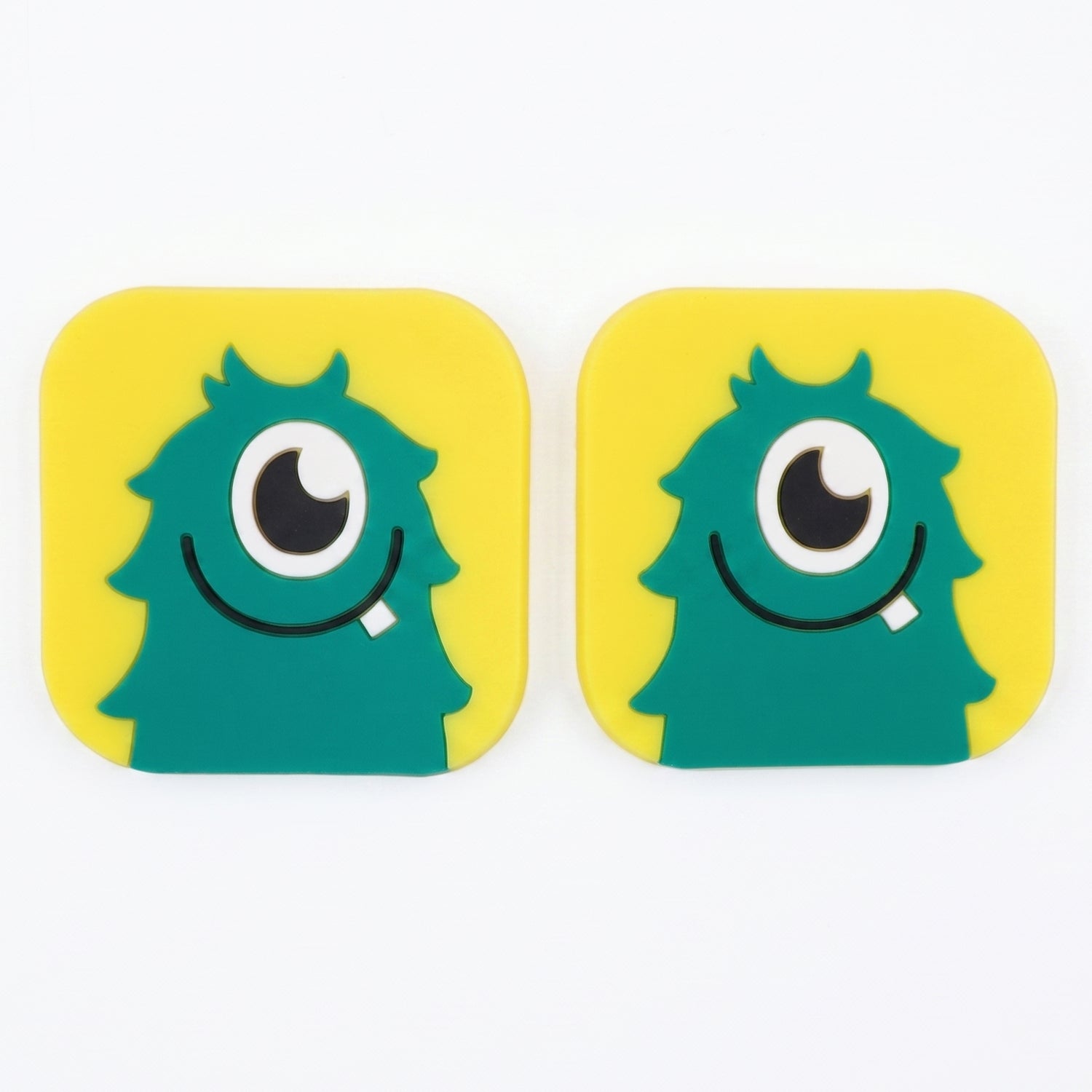 Silicone Coasters  Fun Monster Design With Heat Resistance