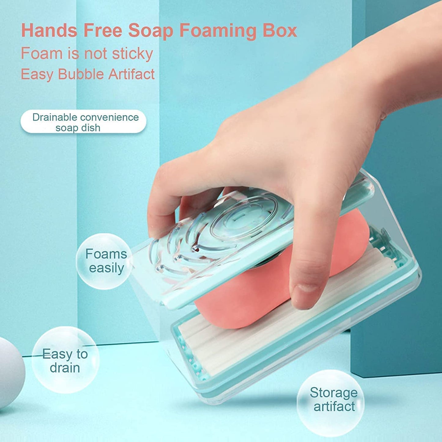 2-in-1 Soap Roller with Case for Cloth Washing 🧼✨
