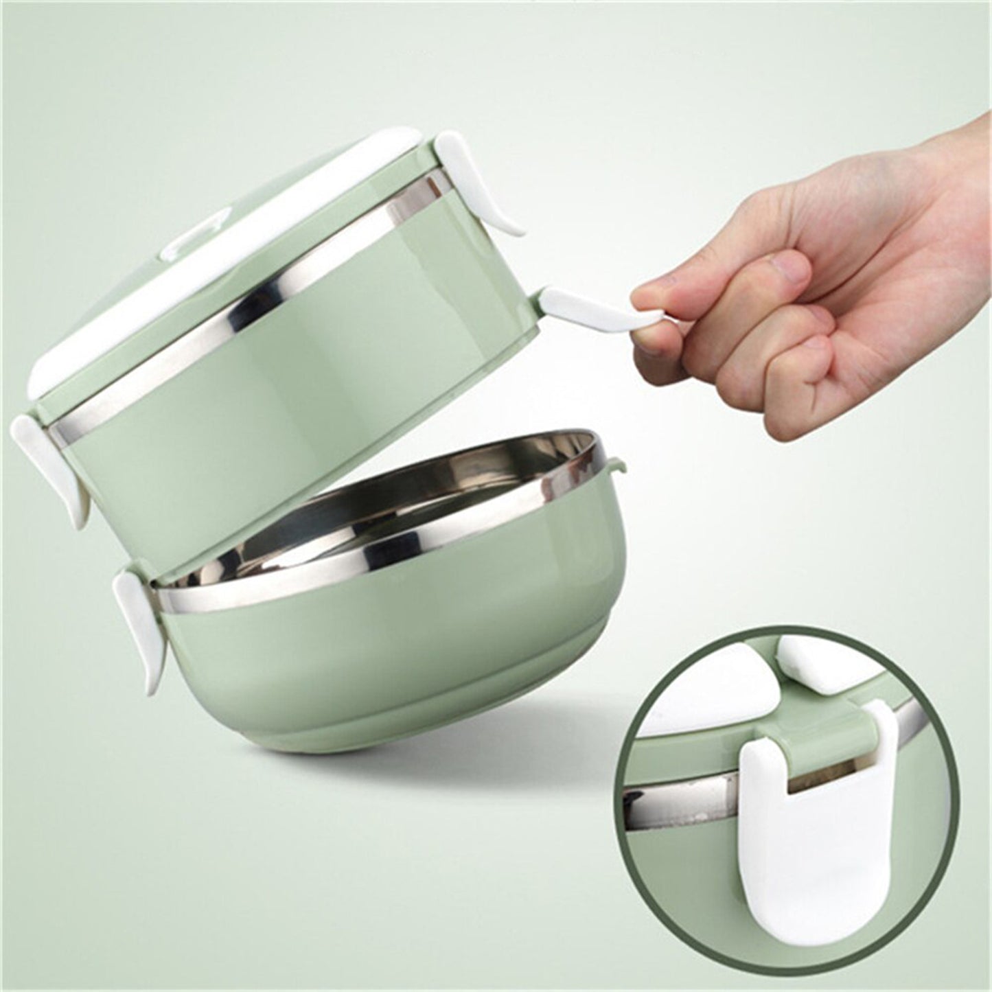 Multi-Layer Stainless Steel Hot Lunch Box