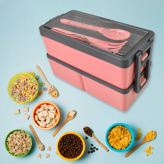 Leak-Proof 3-Compartment Lunch Box 🍱✨
