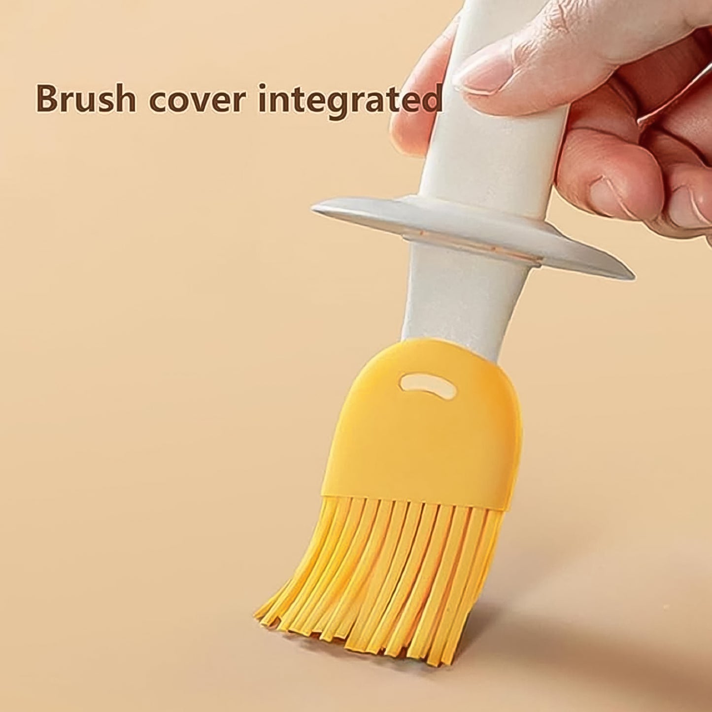 2-in-1 Silicone Oil Dispenser Bottle with Basting Brush – Perfect for Cooking, BBQ, Baking & More!