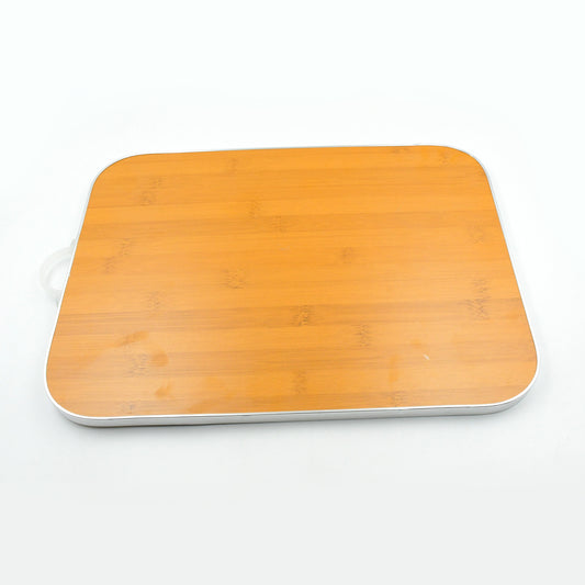 Bamboo Kitchen Cutting Board, 40 x 30 x 2 cm, Large Wooden Chopping Board for Vegetables and Fruits