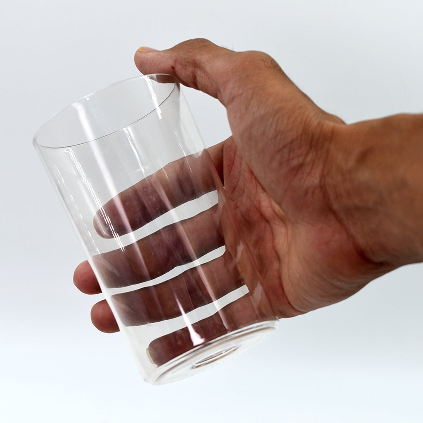 Classic Glass - 6 Pieces of Transparent ABS Unbreakable Glasses