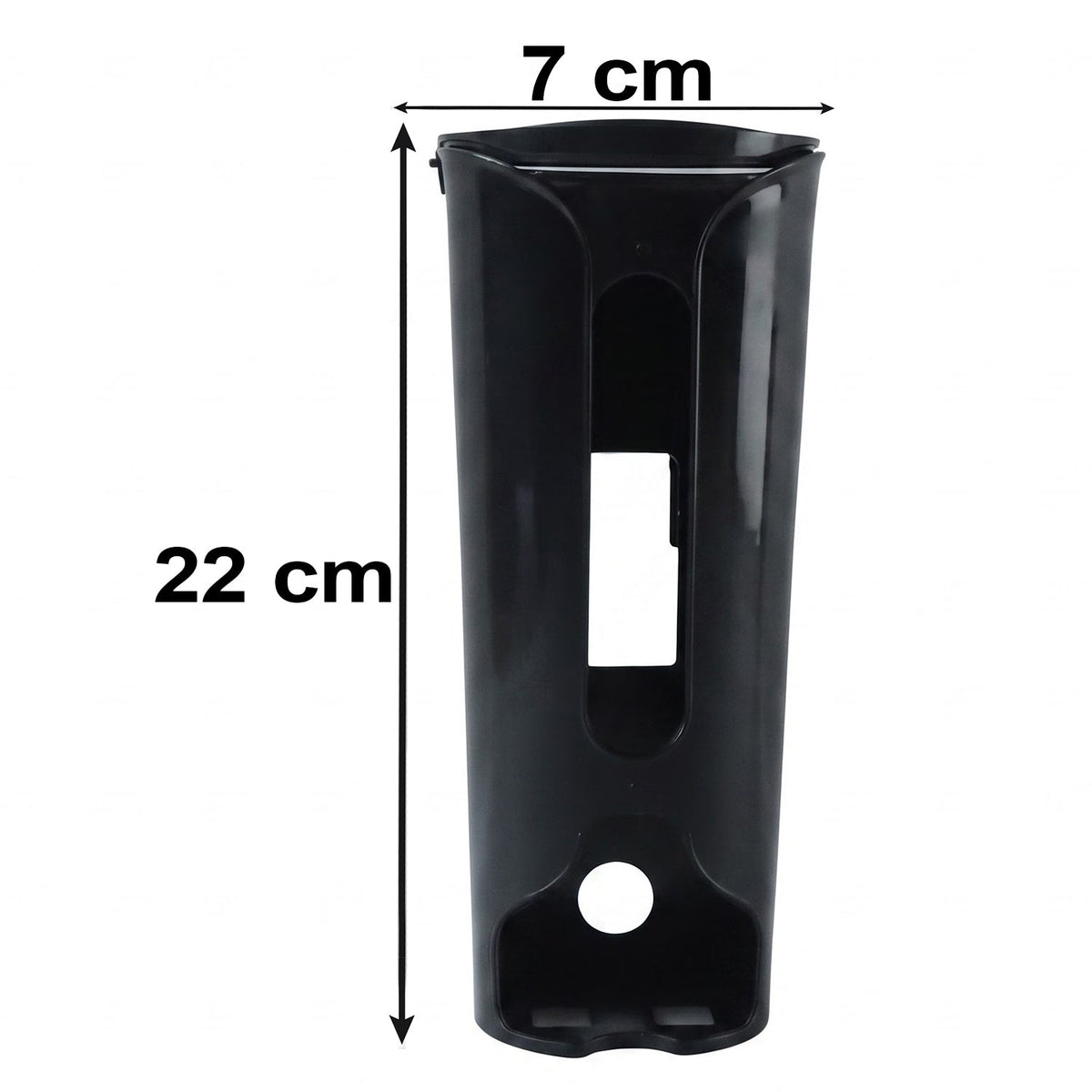 Vertical Plastic Bag Holder Wall Mounted Kitchen Storage Organizer Rack (1 Pc)