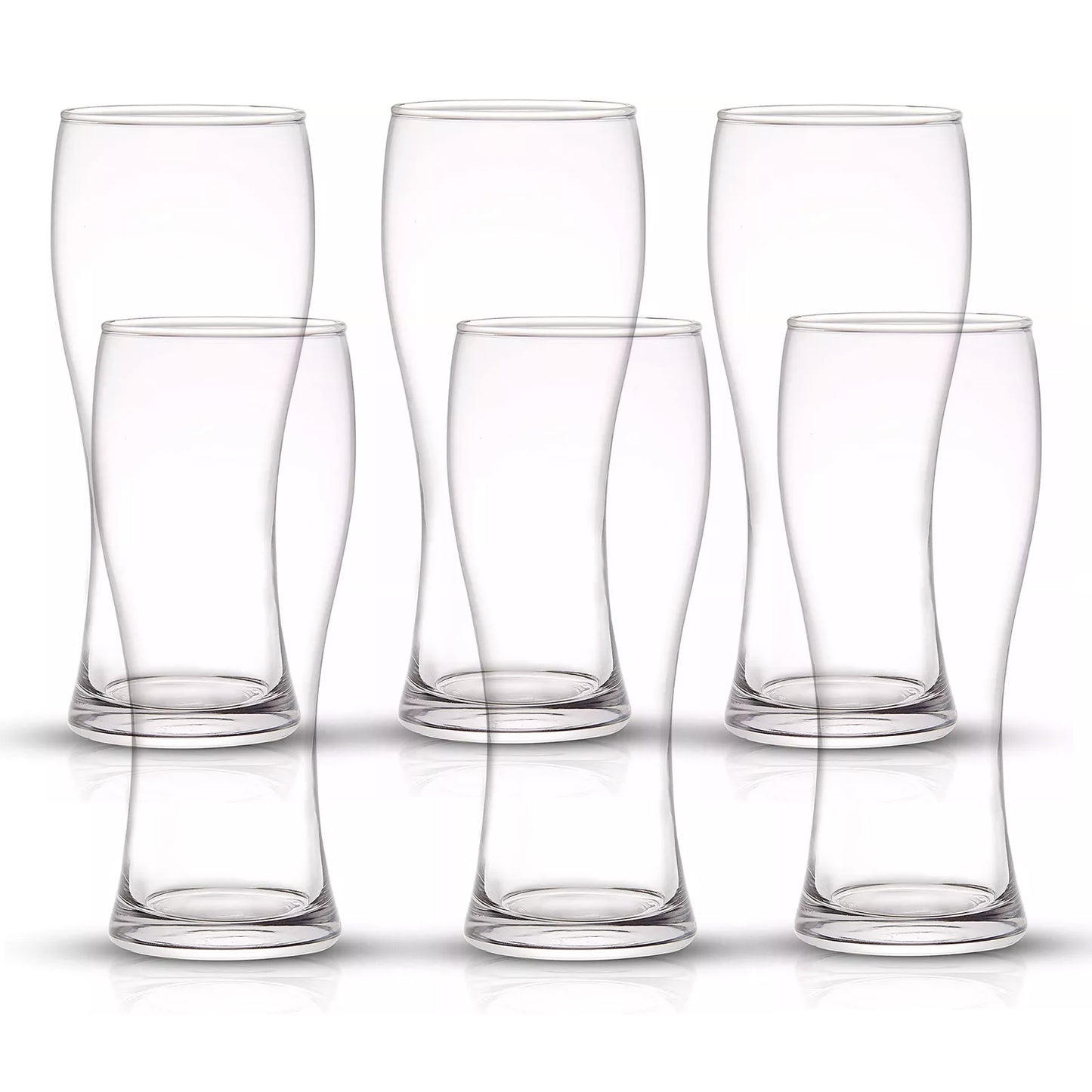 Elegant Glass Tumbler Set Stylish & Durable Drinking Glasses for Water, Juice & More (Set of 6)