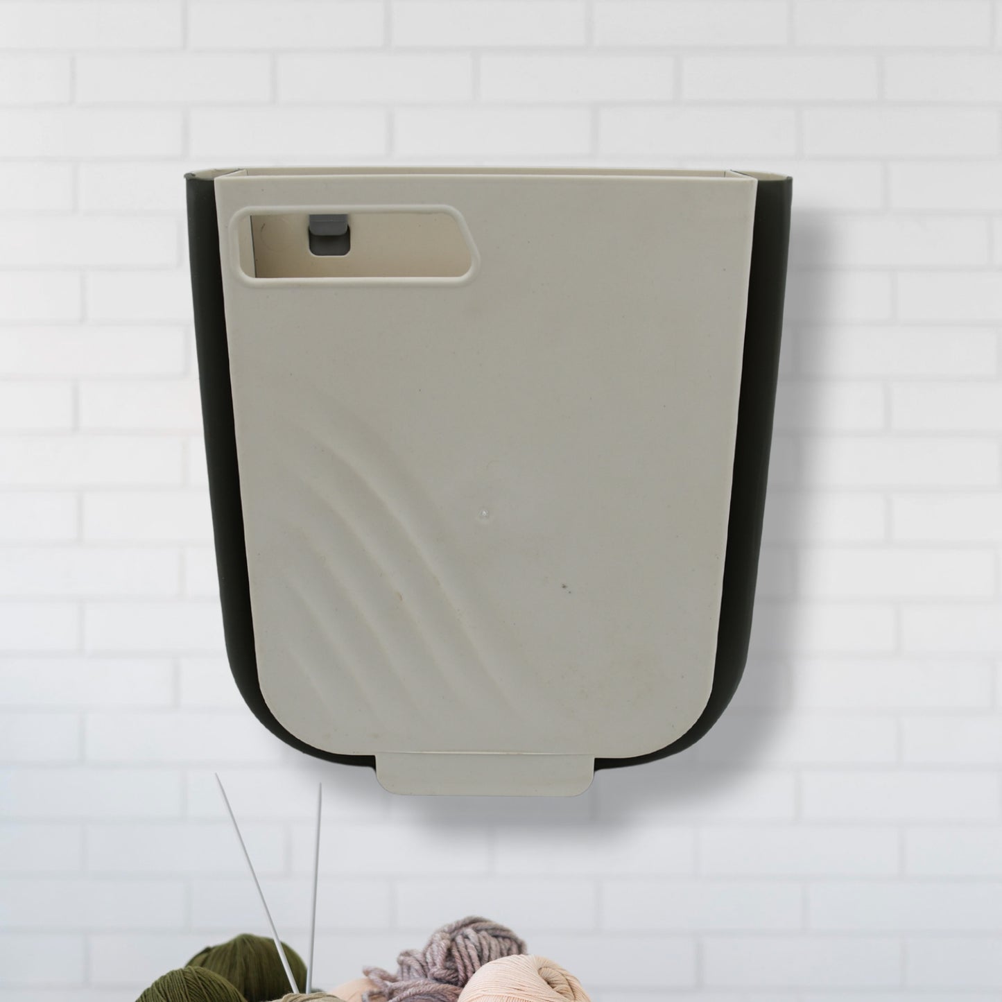 Hanging Collapsible Trash Can – Space-Saving & Portable