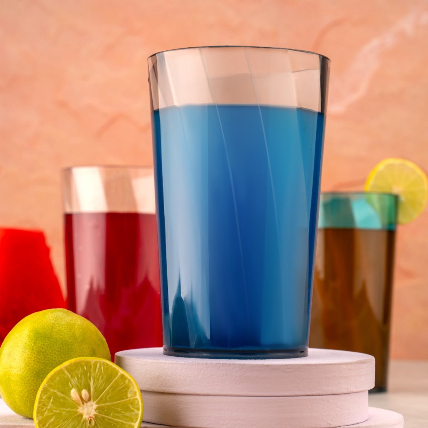 Premium Juice & Water Glasses – Set of 6 (300ml)