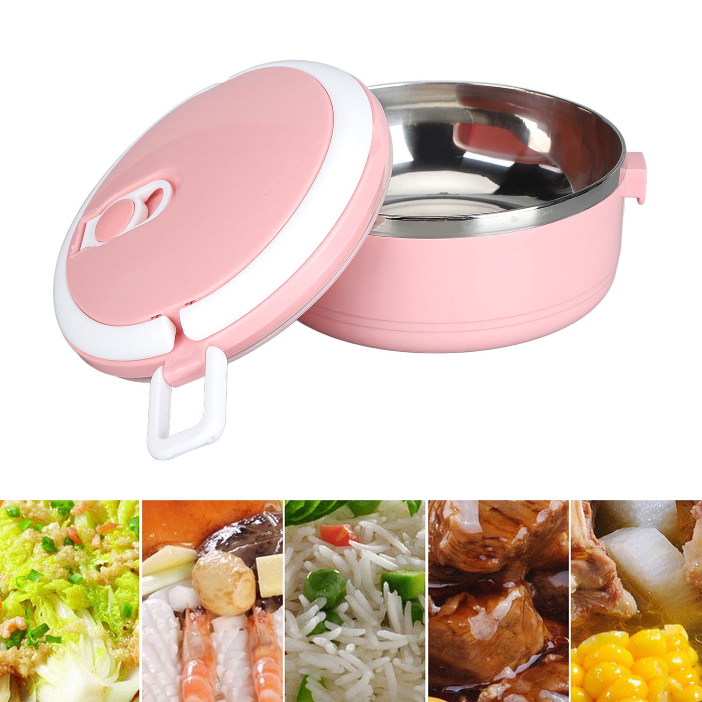 Multi-Layer Stainless Steel Hot Lunch Box