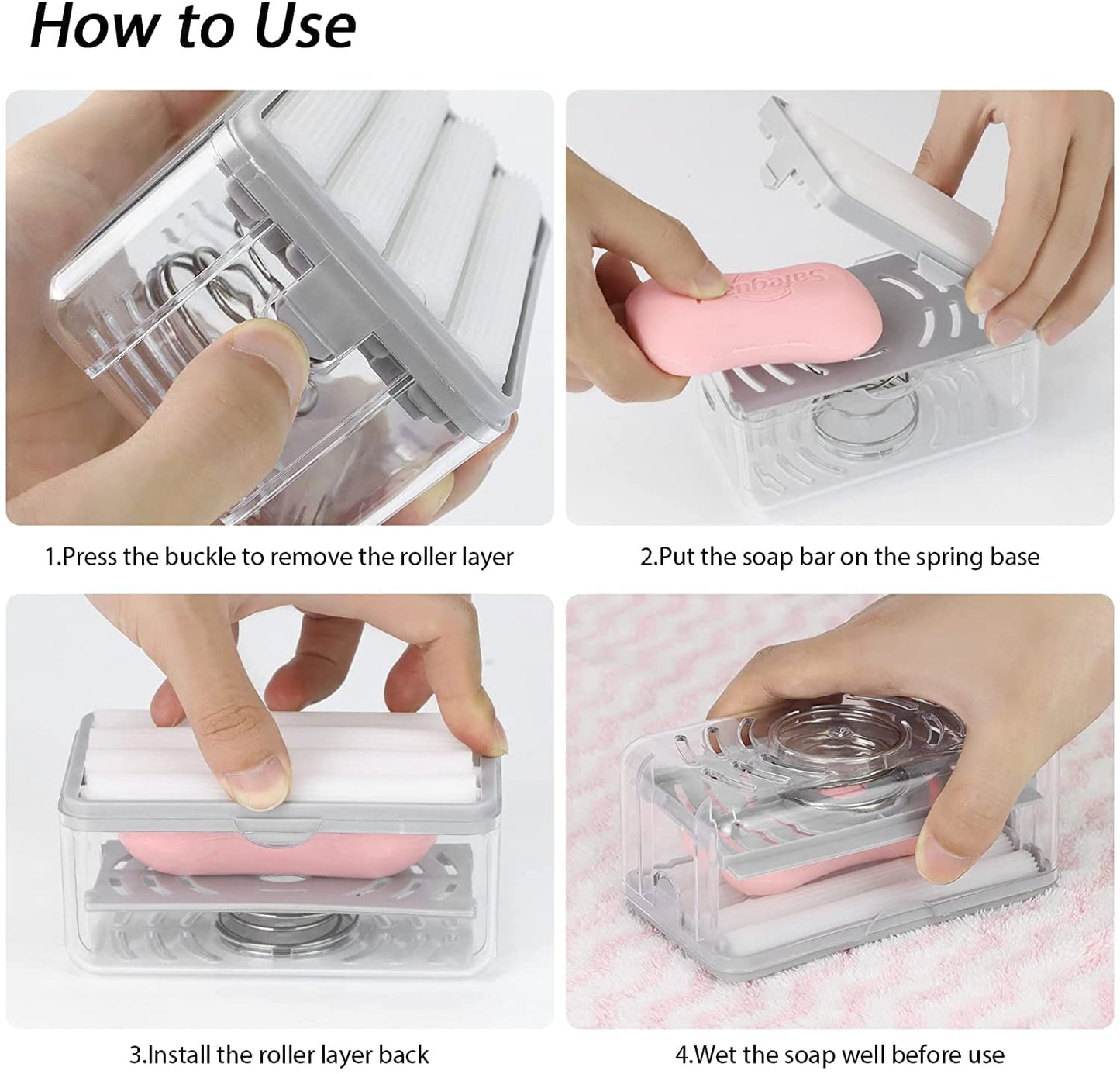 2-in-1 Soap Roller with Case for Cloth Washing 🧼✨