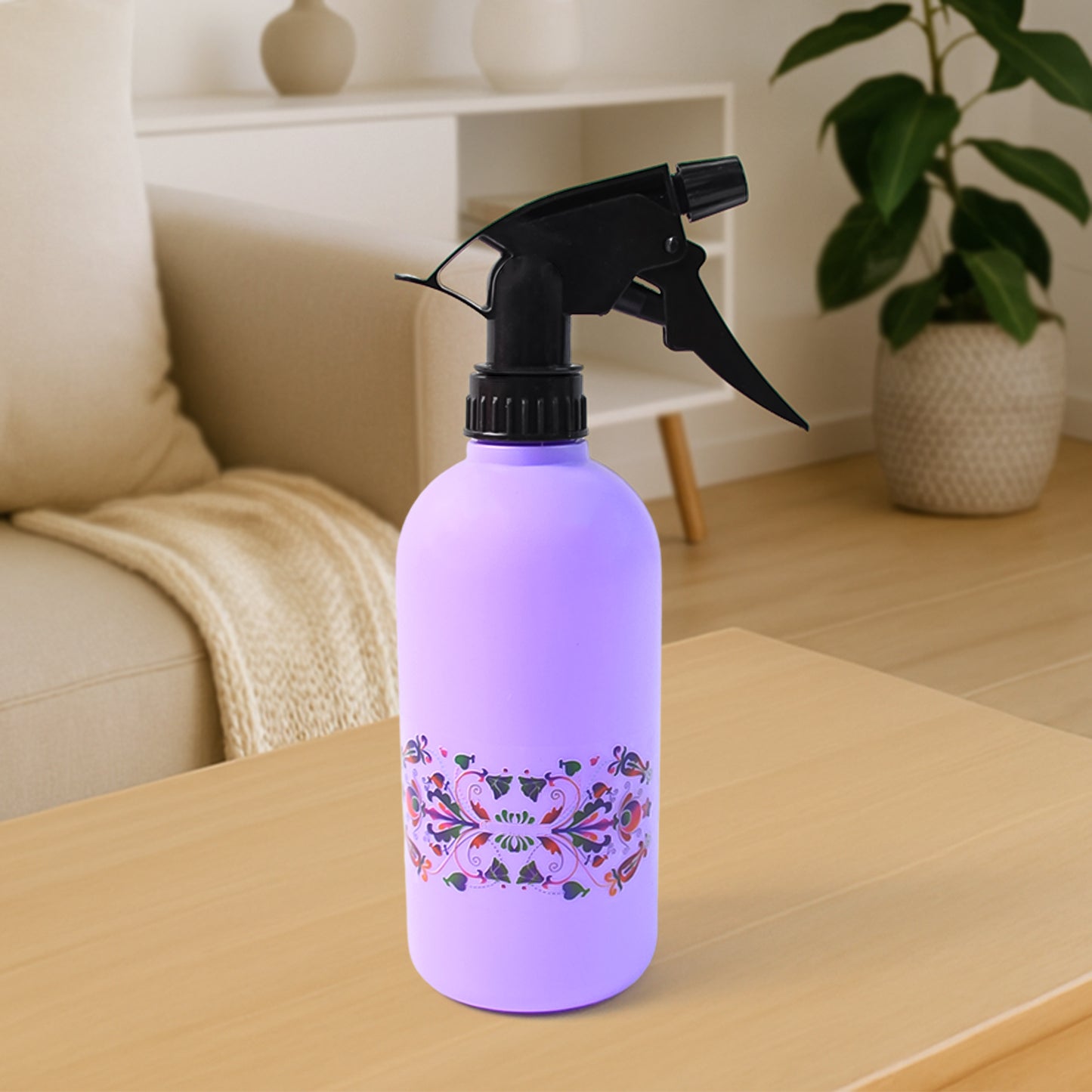 Decorative Spray Bottle, 500ml, Trigger Nozzle, for Gardening and Cleaning